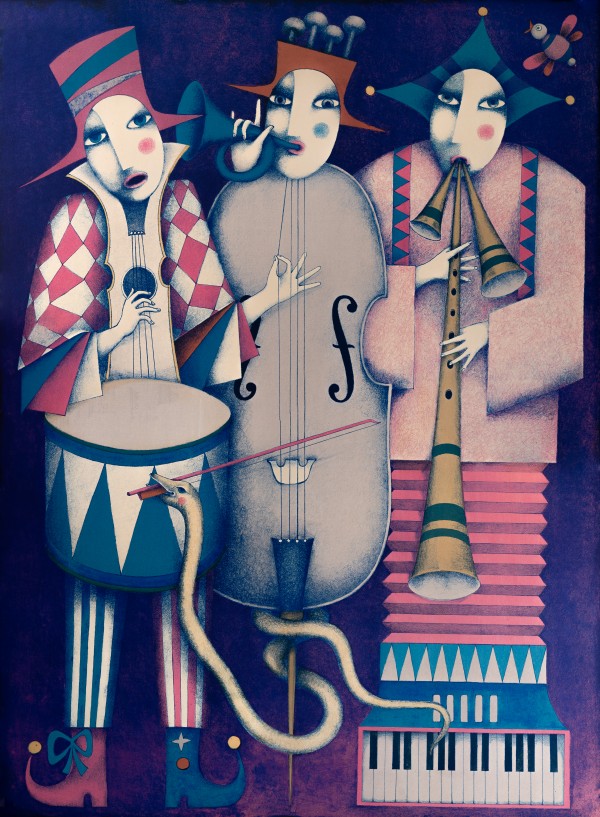 Lithography K23 by Kuba